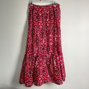 Vintage Avon Fashions Square Dance Country Full Skirt Size 17/18 XXL